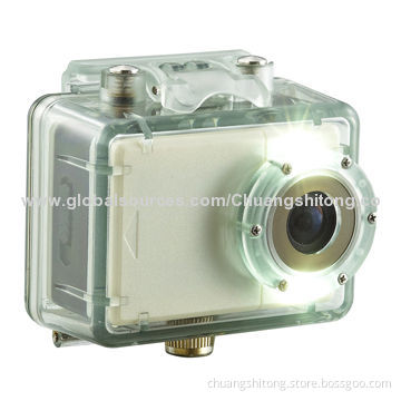 HD 1,080P camcorder camera, waterproof 30M with IR lights for night vision, 2.0-inch LCD